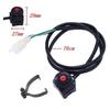 1Pc Universal Motorcycle Flame Out/Kill On-off Red Push Button Horn Starter Dirt Bike for 22mm Handlebar Mounted