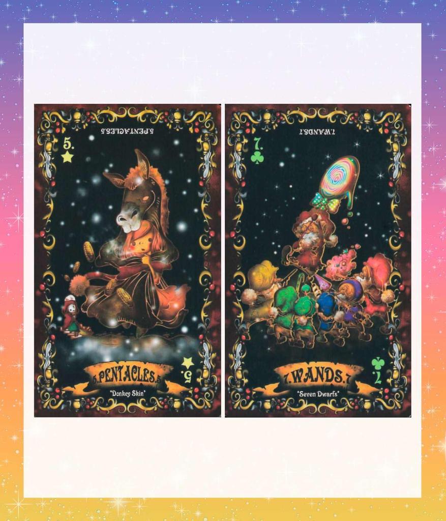 Fairy Tale Tarot Edition with Japanese Oracle Tarot Fortune Telling [Japanese] Rider-Waite "Story's ~Fairy Tale~" Instructions, Cards, Cards,