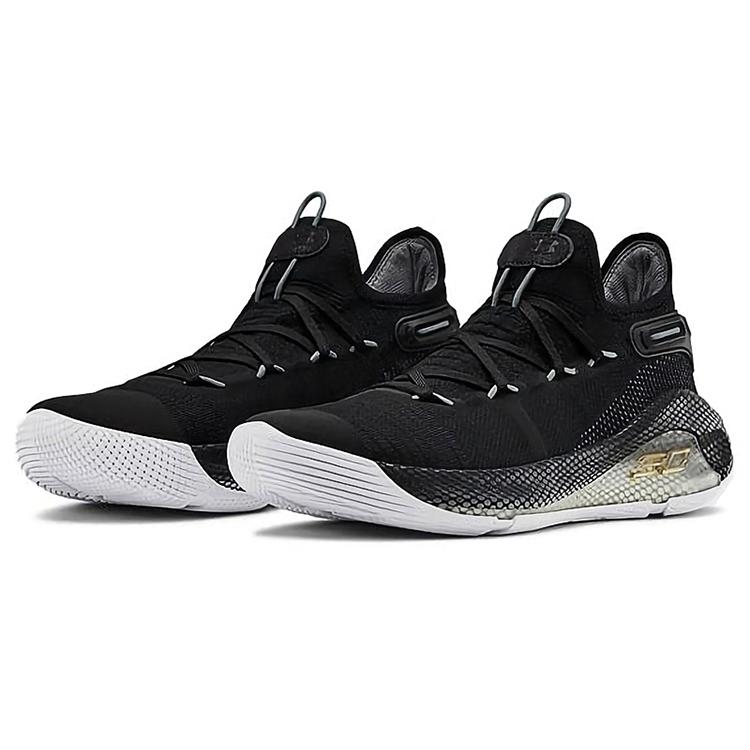 Under Armour Curry 6 Team 'Черный Золотой Металлик' 3022893-008
