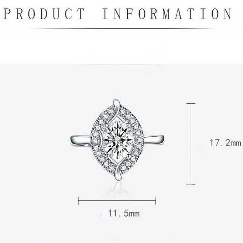 Sace Gems Классическое кольцо из медного сплава с цирконом, женские ювелирные изделия, свадебный подарок для вечеринки