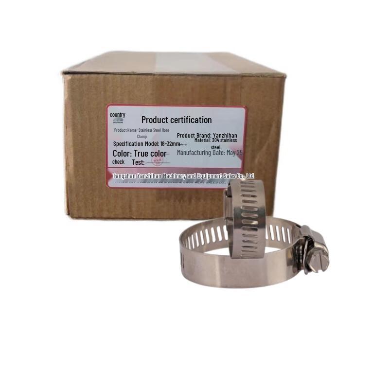 Yanzhihan 304 Stainless Steel Hose Clamp