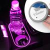 Car USB Charging Luminescent Cup Pad Interior Atmosphere Lamp For Cadillac Logo Escalade CTS ATS SRX XTS XT5 STS CT5 CT6 BLS XLR