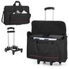 Trunab LCD Carrying Bag for 24 Inches with Wheels LCD Display Carrying Bag Holds 2 Monitor Bags