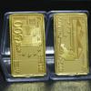 European 500 Euro Gold Bar Fine Gold Commemorative  Bullion Bar  Collection