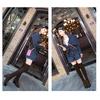 Women Autumn Winter Boots Over The Knee High Middle Heel.