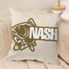 Fashion Brand NNAshS Fish Cushion Cover Short plush Doublesided Print Square Throw Pillow Covers Sofa Home Cushion Decor