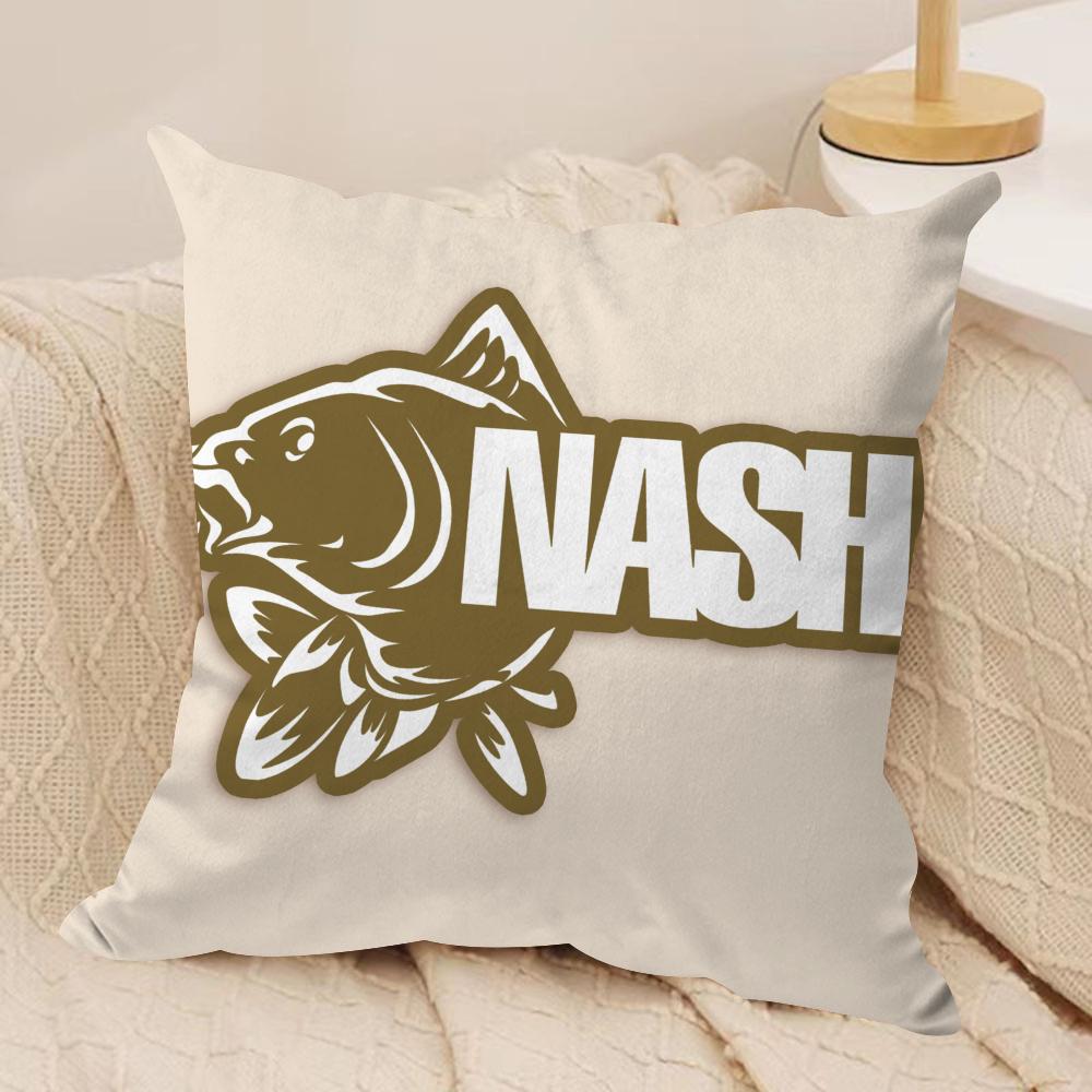 Fashion Brand NNAshS Fish Cushion Cover Short plush Doublesided Print Square Throw Pillow Covers Sofa Home Cushion Decor