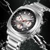 Multifunctional Casual and Fashion Quartz Watch for Men Waterproof Chronograph Wrist Watch Male Watches