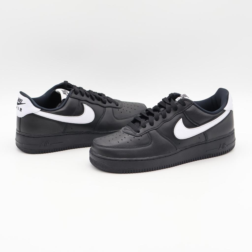 CQ0492-001 Nike Air Force 1 Low Retro QS Черно-белые (Мужской)