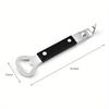 1PCS Can Punch Bottle Opener Manual Stainless Steel Can Opener Practical Kitchen Tool Portable Outdoor Opener