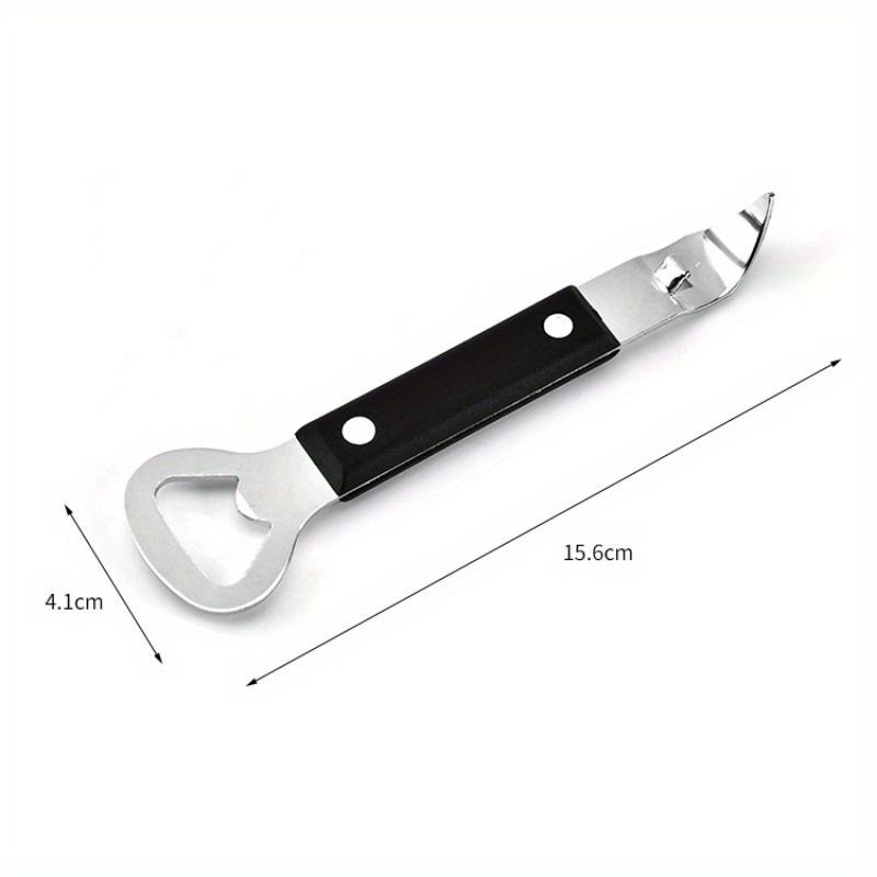 1PCS Can Punch Bottle Opener Manual Stainless Steel Can Opener Practical Kitchen Tool Portable Outdoor Opener