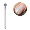 2Pcs/Set Small Round Head Nail Drill Bits Exfoliator Electric Cuticle Detail Rotary Tungsten Steel Polishing Pedicure Clean Tool