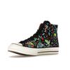 Converse Кроссовки унисекс Chuck 70 High Peace & Unity, разноцветные, черные, с блеском мака 172259C