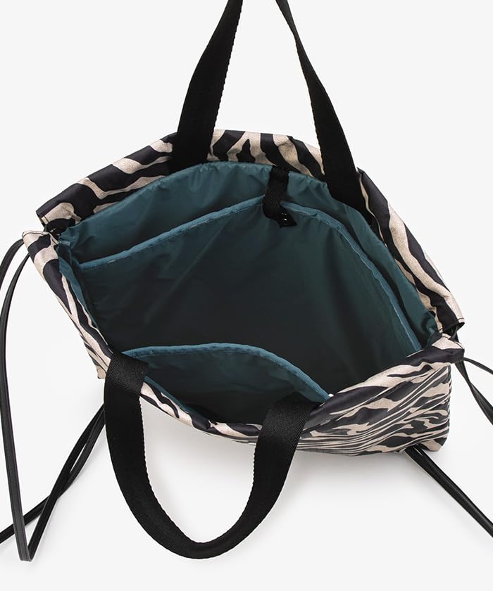 Рюкзак TH CITY KNAPSACK1085 Uptown Рафия Зебра Черный