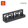 Нетоксичный 131 шт./Лот 15207W 1x4x1 Стеновая Панель 4 Отверстия Строительный Блок Moc Цветные Аксессуары Совместимые с Кирпичиками Игрушки Для Детей