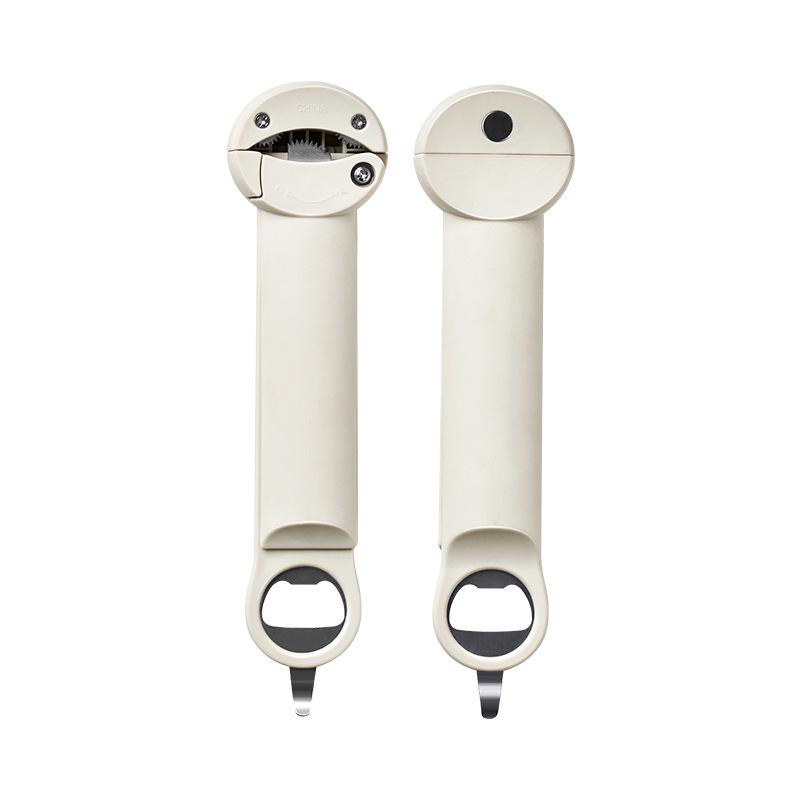 Многофункциональная телескопическая открывалка для банок и бутылок RAKUEN с функцией магнитного поворота