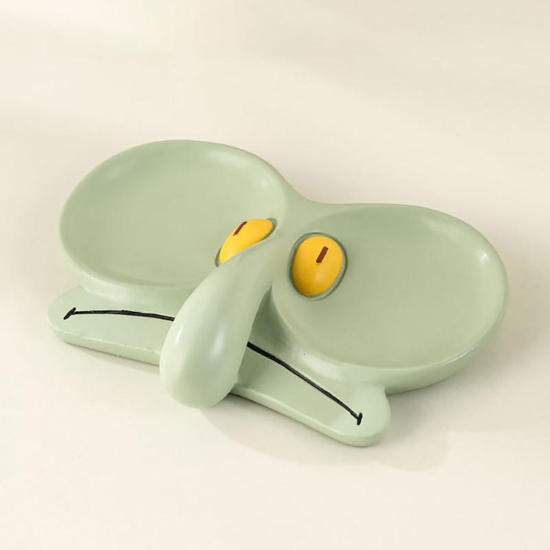 Забавный поднос для очков в стиле кальмара, поднос для очков из смолы, ювелирное блюдо, поднос для всех, поднос для безделушек, подставка для очков, держатель