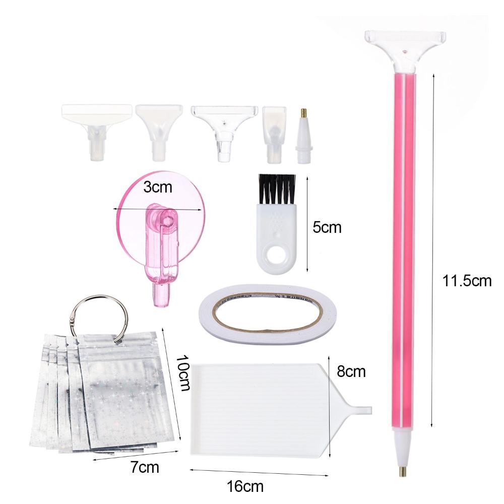 Наборы для алмазной живописи 5D, сменные головки для ручек, инструмент для алмазной живописи, дрель, ручка