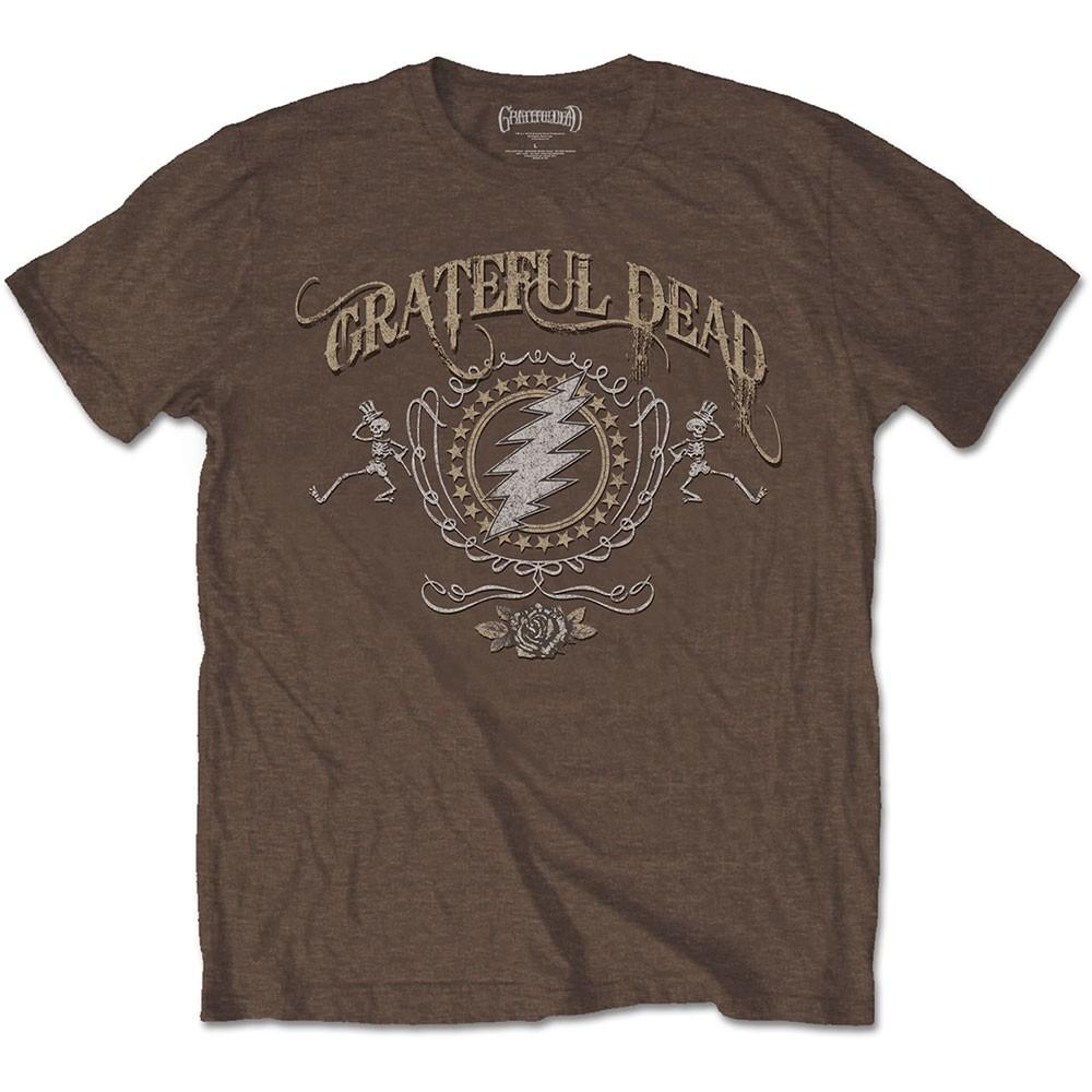 Brown The Grateful Dead Bolt TShirt Unisexs
