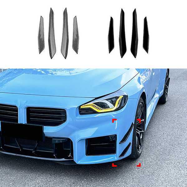 BMW 2 Series M2 G87 Front Bumper Side Splitters (Set of 4)