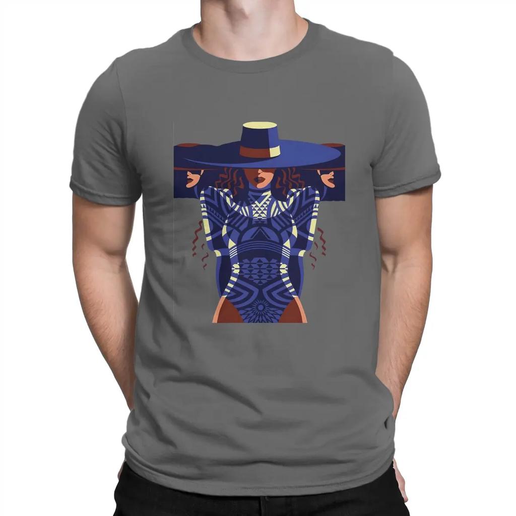 Beyonce Men's T Shirts Beyonce Funny Tees Short Sleeve Crewneck T-Shirts 100% Cotton Original Tops