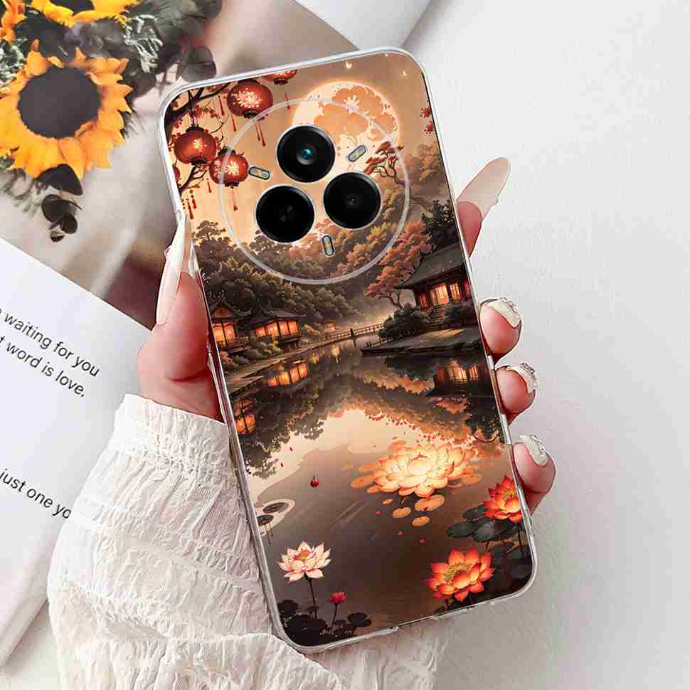 Чехол для Realme 14 Pro 5G RMX5056 Новый модный стиль Мягкий силиконовый чехол из ТПУ для Realme 14Pro+ 14Pro Plus 5G RMX5051 Защитный корпус-бампер