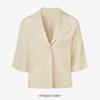 Pleats Me Double Pleated Shawl Collar Single Breasted Jacket Ppjkm025002
