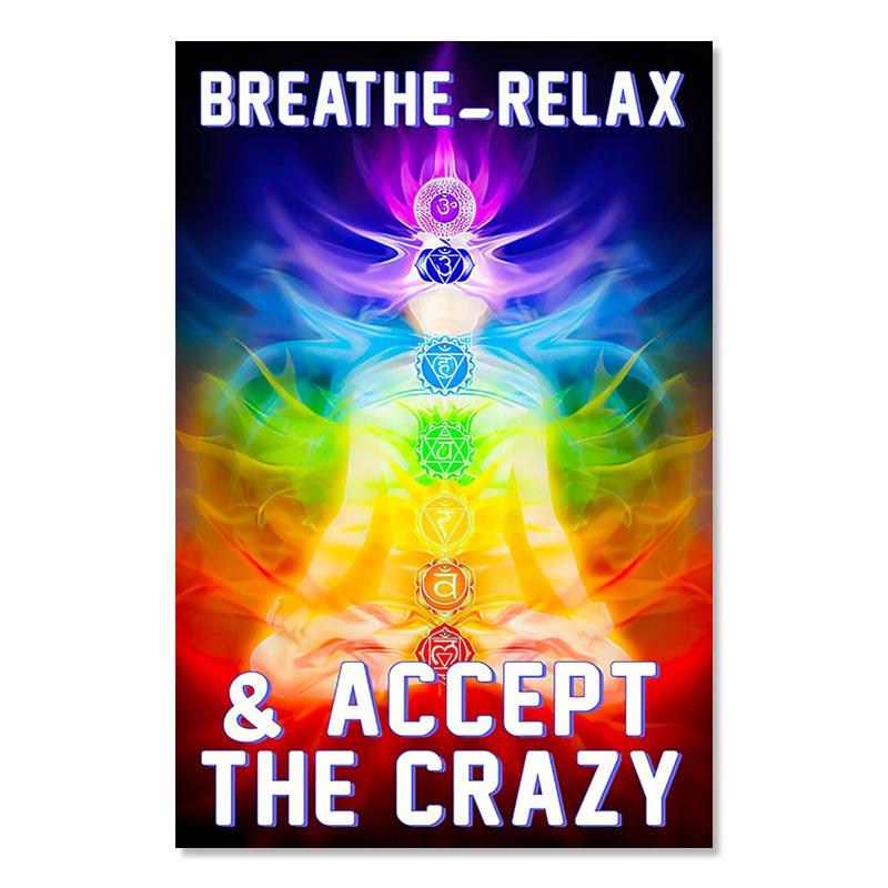 Винтажные постеры и принты для йоги, пробуждения чакры, движения рук для любителей йоги, расслабляющая картина на холсте, современные настенные картины для домашнего декора