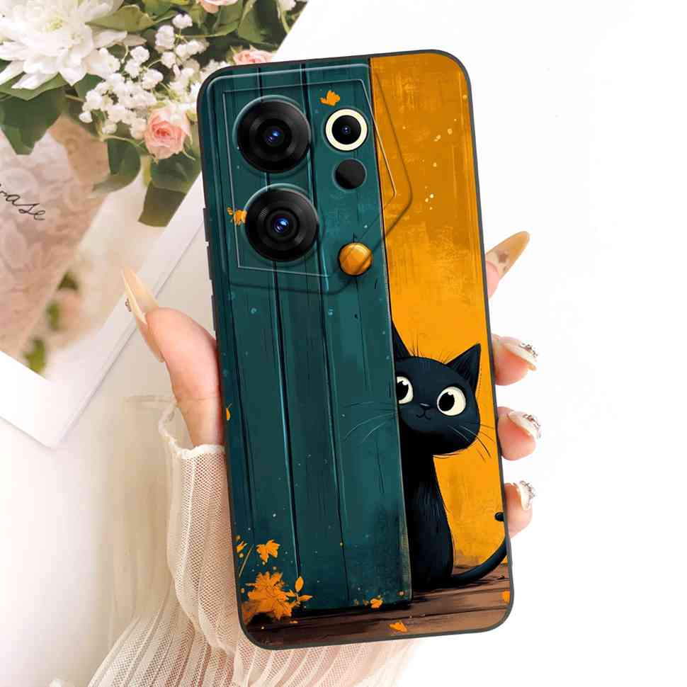 Simple Design Cartoon For Tecno Camon 20 Premier 5G Case Silicone Back Cover For Camon 20Premier 5G CK9n Phone Cases Bumper