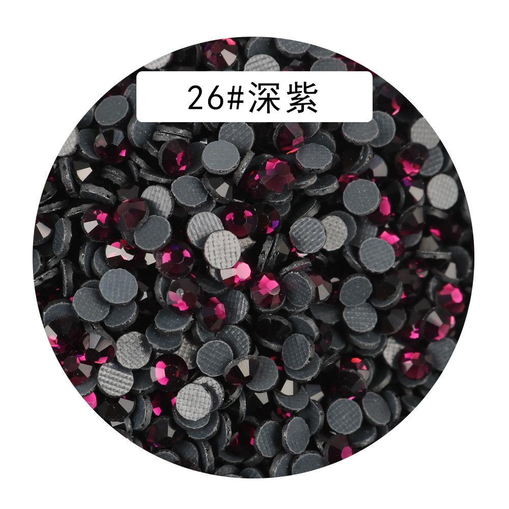 Ближний Восток Бриллиант Dmc Горячий Бриллиант Плоское Дно Стекло Подошва Аксессуары для Одежды Сделай Сам Сумка Обувь и Головные Уборы Дрель для Ногтей Ювелирная Наклейка Дрель