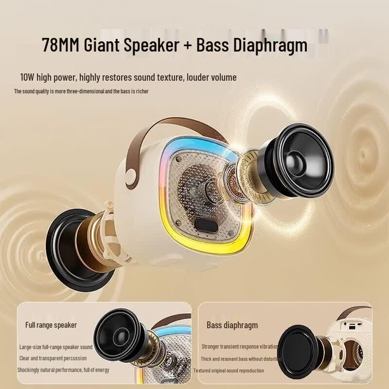 SooPii BT30 All-in-One Karaoke Microphone (CN version)