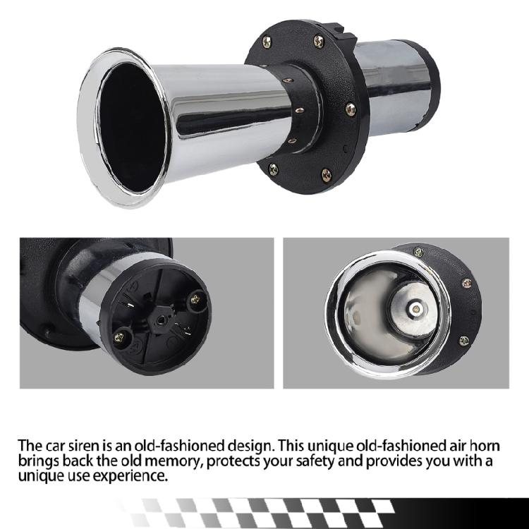 Автомобильные динамики 12 В 110 дБ Звуковой сигнал Автомобильный динамик Электрическая сирена Громкий пневматический сигнал