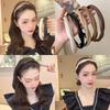 Korean Style Elegant Cable Knit Headband - Pressure-Free, Non-Slip Hair Clip for Women