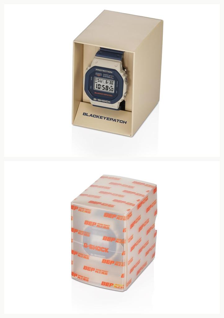 Часы BlackEyePatch Collaboration Model Navy [Casio] G-Shock [] DW-5610BEP-2JR Мужские