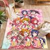 Girl Power Celebration Floor Mat Suitable for Outdoor Dining Room Kitchen Playrooms Anti-slip Rug Anime Office Decor Gift for Festivals