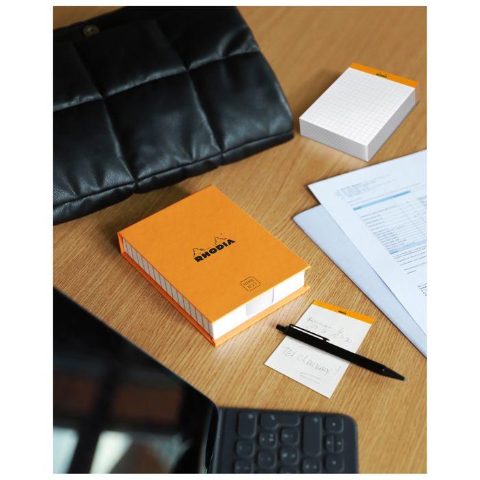Bloc-notes - RHODIA - N°11 - 240 feuillets - Ligné - Compact