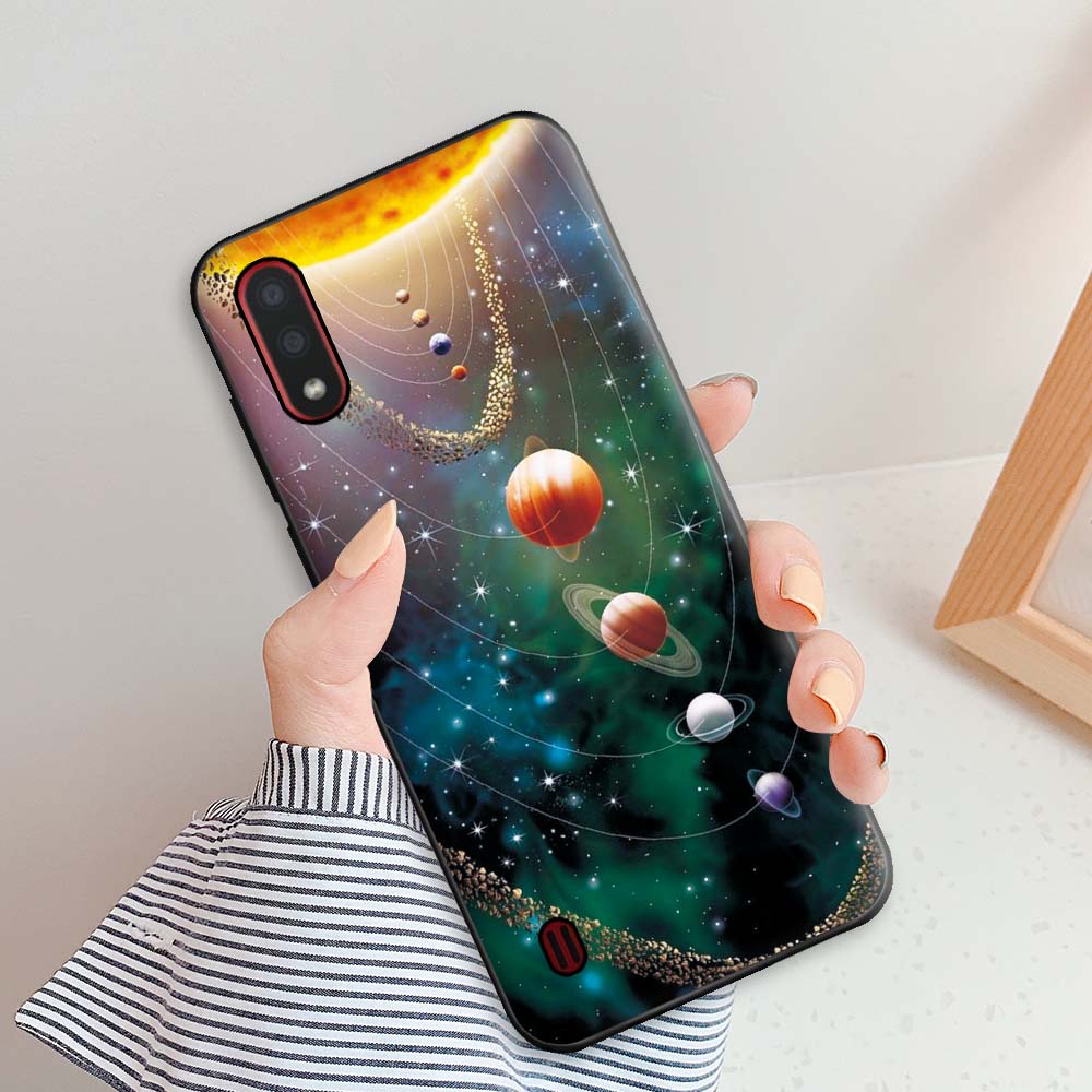 Case For Samsung Galaxy A01 Case A01 Bumper 5.7inch Soft Silicon Back Cover Phone Case For Samsung A01 GalaxyA01 A 01 A015 Coque