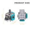 10PCS ALPS 3D Analog Joystick Proofable Game Accessories Controller ThumbStick Professional Original for Xbox One Series X/S