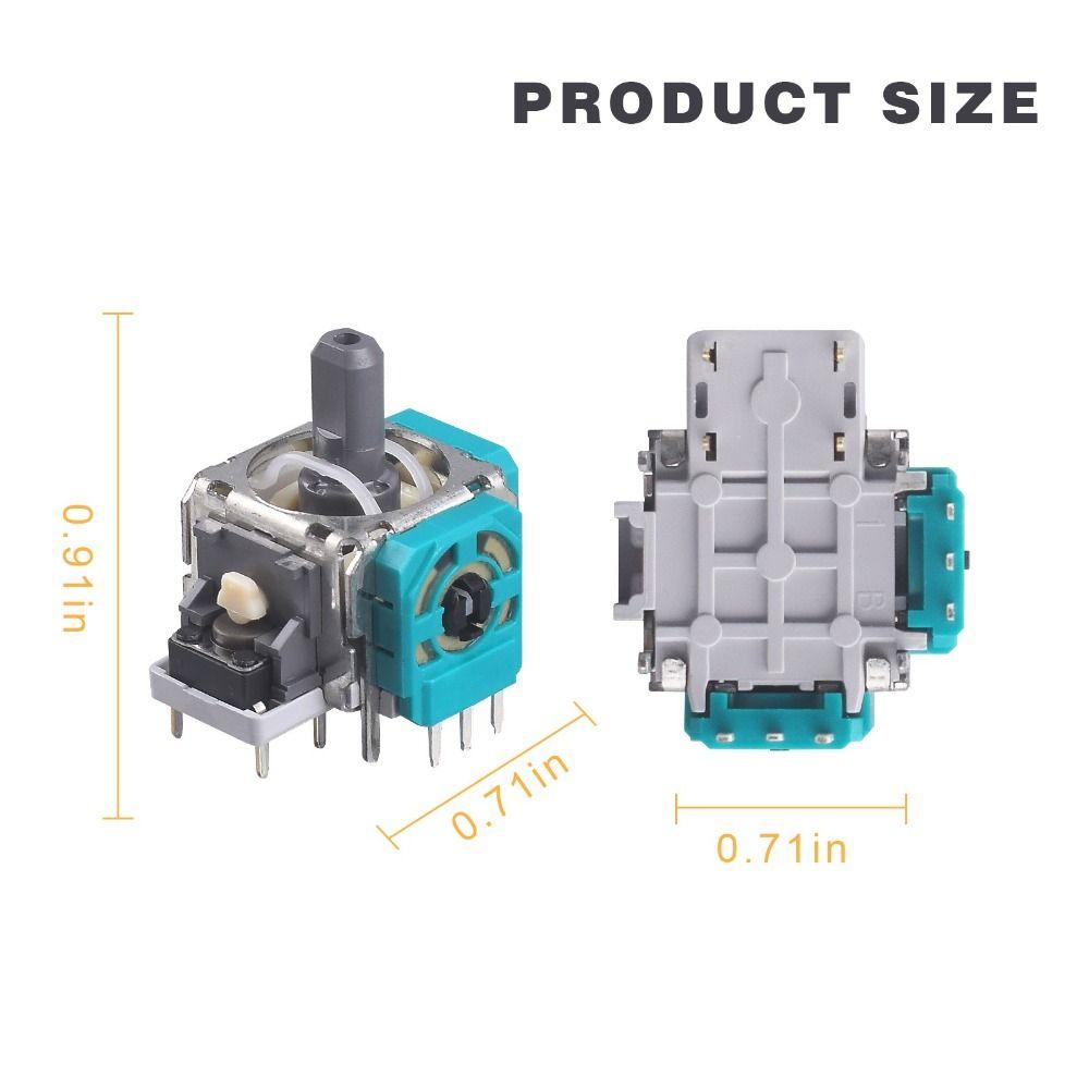 10PCS ALPS 3D Analog Joystick Proofable Game Accessories Controller ThumbStick Professional Original for Xbox One Series X/S