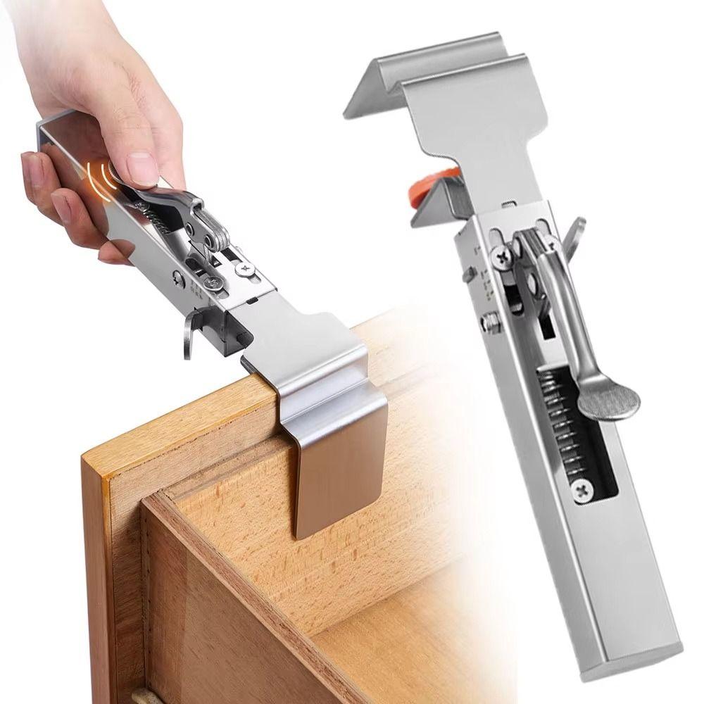 Hand Tool Adjustable Drawer Fix Clip Fast Press Woodworking Jig  Furniture Accessories