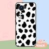 White Black Cow Print Case For Honor Magic 8 6 7 Pro Honor 400 200 70 90 Lite X8b X8c X9a X9b X9c X9d Win RT Cover