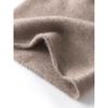 Women Knitted Hats Solid Color Rolled-up Thickened Warm Ear-protecting Cashmere Hats Autumn Winter Outdoor Wear Caps for Unisex