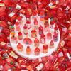 Mixed Style Realistic Mini Liquor Bottles Resin Accessories for DIY Ornaments