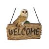 Ubia Welcome Barn Owl 16 X X Garden Ornament, 5.2 16cm, Figurine, Animal, Decor, Bird, H16682-A
