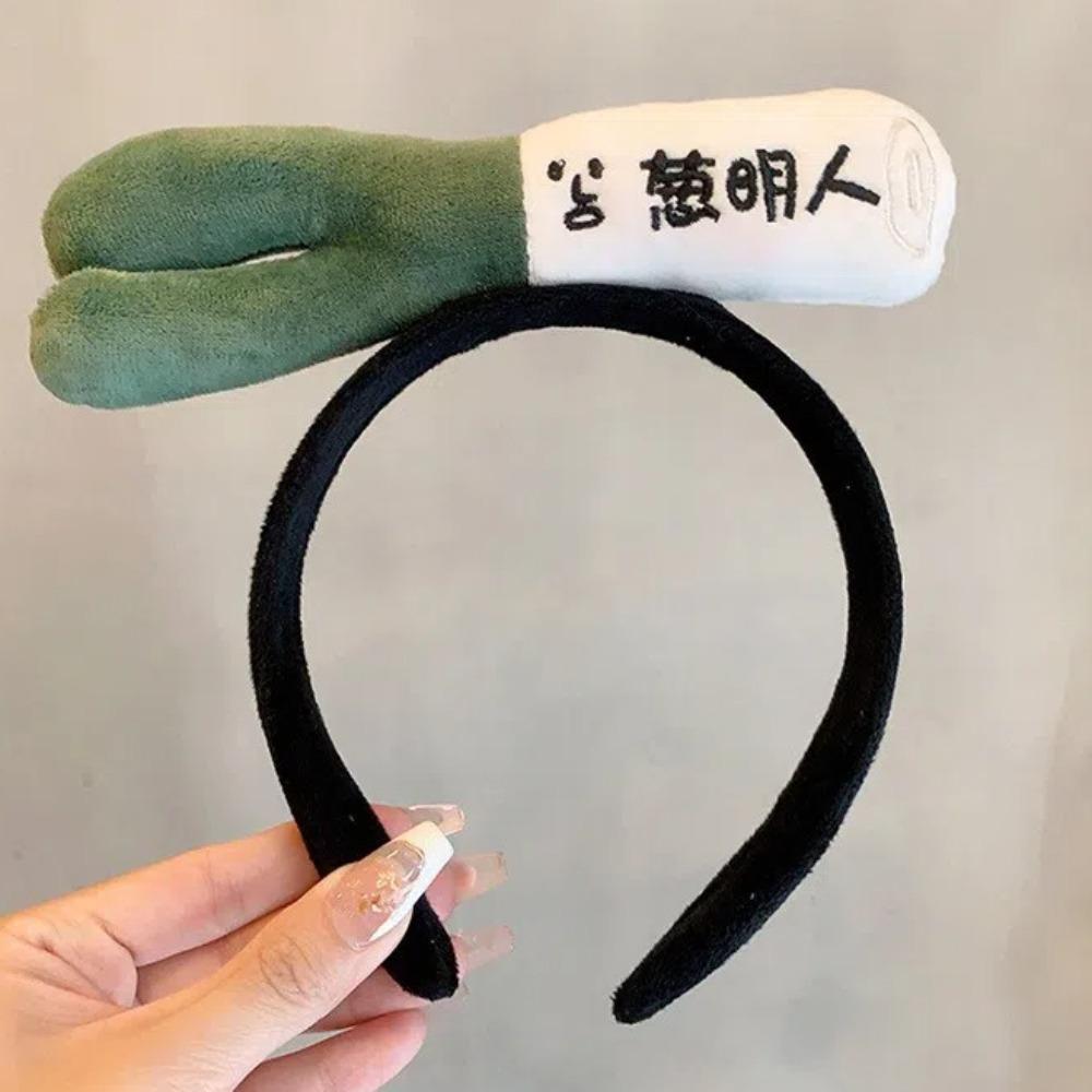 PP Cotton Wash Face Hairband Cute Vegetable Creative Hair Hoop Cartoon Food Doll Headwear Makeup
