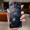 Case For Samsung A10s M01s Clear Silicone Fashion Butterfly Flower Soft Back Cover For Samsung Galaxy A10s Protective Phone Case