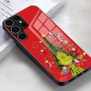 Рождественский Т-Г-ГринК-чс-С Чехол для телефона для Samsung S26 S25 Edge Ultra S23 S22 S21 S20 Ultra Plus S24 Fe A54 A53 A25 Стеклянная крышка