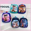 Zha Ne Pattern Printing Kids Backpack Schoolbag Breathable Large Bag Capacity