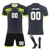 Personalised Shirts Kit Mens Girls With Name Number Custom Football Jerseys For Boys Training Suit