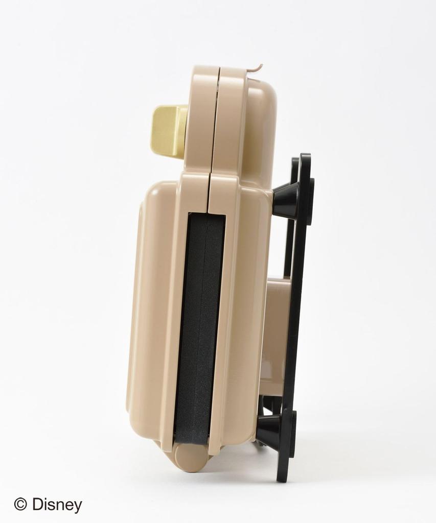 BRUNO DISNEY Disney Hot Sand Maker Double Electric Ear Burning Present Gift Ningyoyaki Cute Mickey Beige BOE136-BE